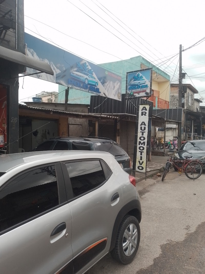 Polo sul ar-condicionado automotivo