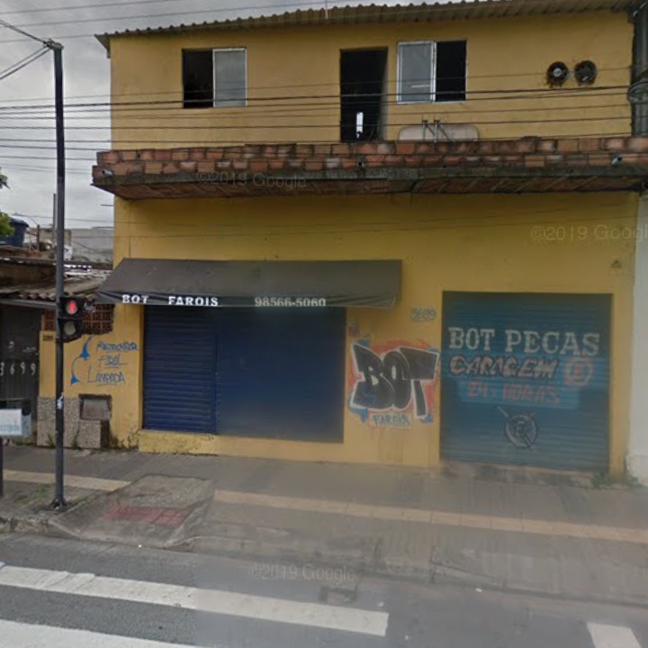 Bot Faróis auto peças