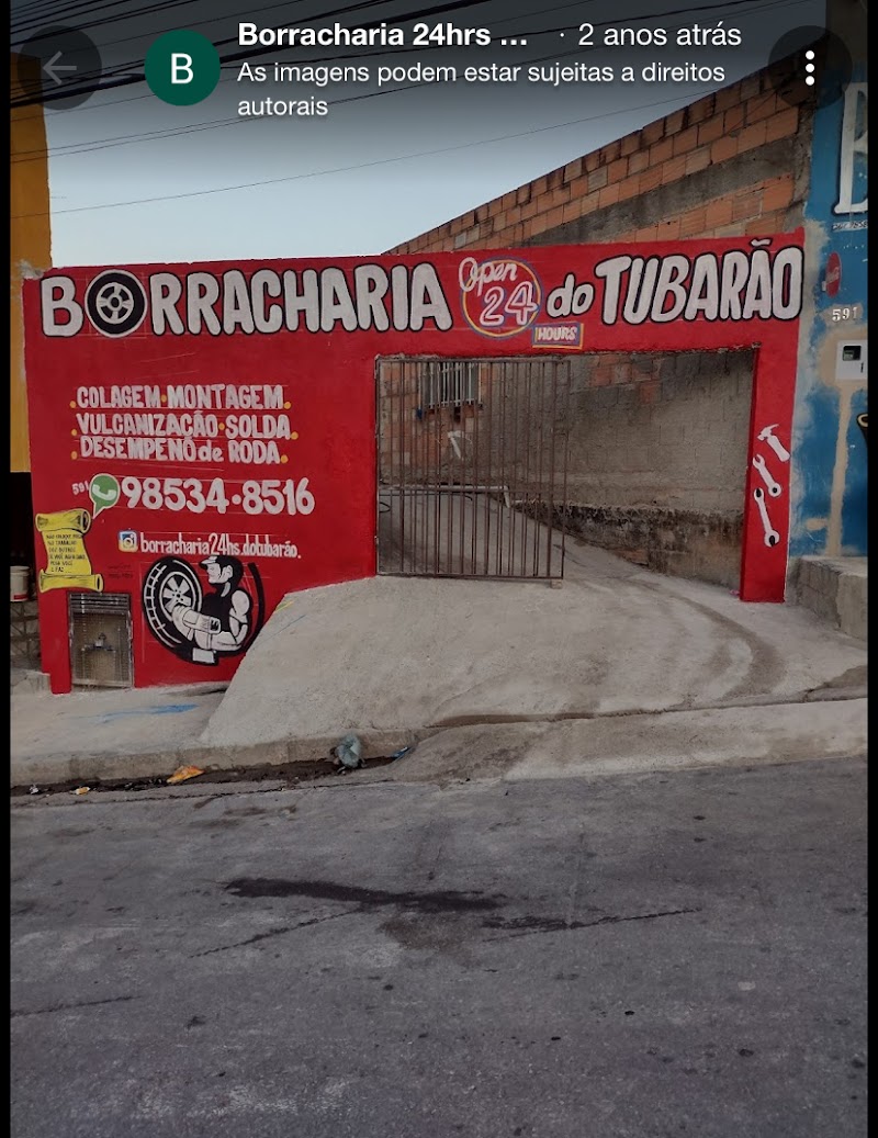 Borracharia do tubarão 24hrs