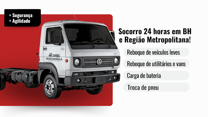 Rochinha Socorro 24 horas | Guincho BH - Reboque BH e metropolitana