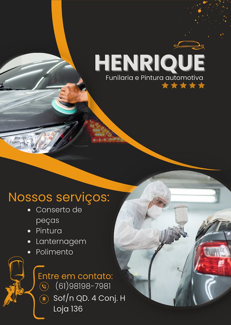 Henrique Funilaria e Pintura Automotiva