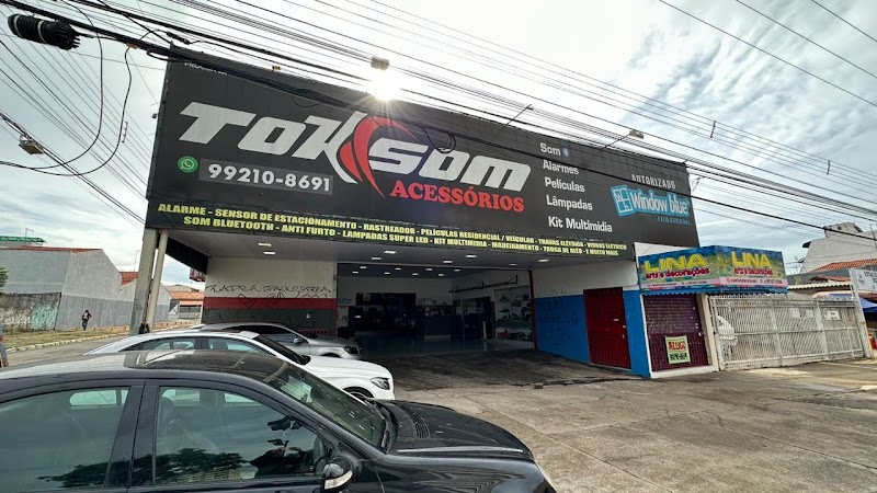 TOKSOM-ACESSORIOS E PELÍCULAS AUTOMOTIVA WINDOW BLUE EM BRASILIA