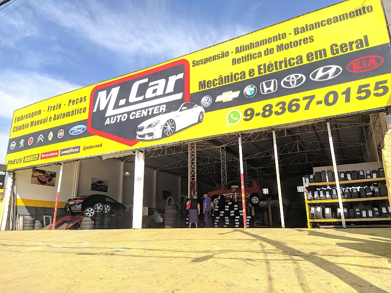 M. CAR Auto Center | Pneus | Suspensão | Amortecedor | Freios | Embreagem | Alinhamento | Troca de Óleo | Retífica Motor