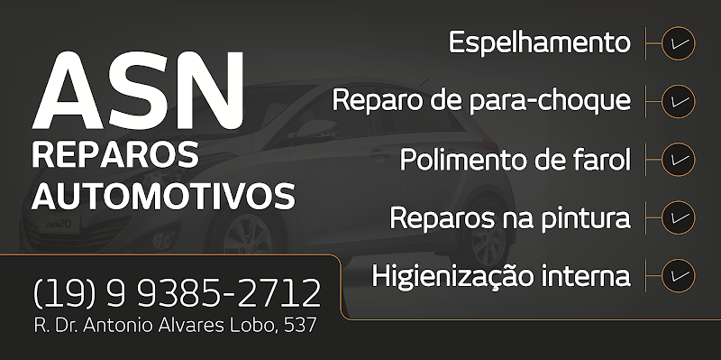 ASN Funilaria e Pintura de Automóveis
