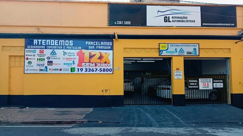 GL Reparações Automobilísticas | Funilaria | Estética Automotiva | Guincho | Atendemos Seguradoras | Credenciado ProAuto