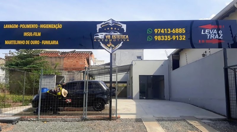 V8 Estética Automotiva e Lava Rápido Taquaral Campinas