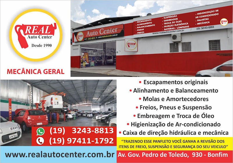 Real Auto Center: Oficina Mecânica | Centro Automotivo