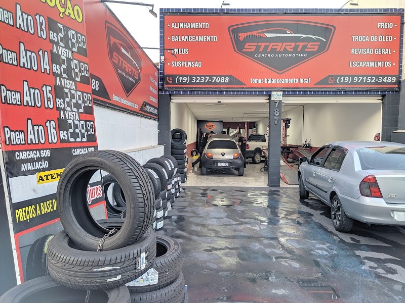 Starts Centro Automotivo | Revisão Automotiva de Férias | Freios | Suspensão | Pneus | Alinhamento 3D | Injeção Eletrônica