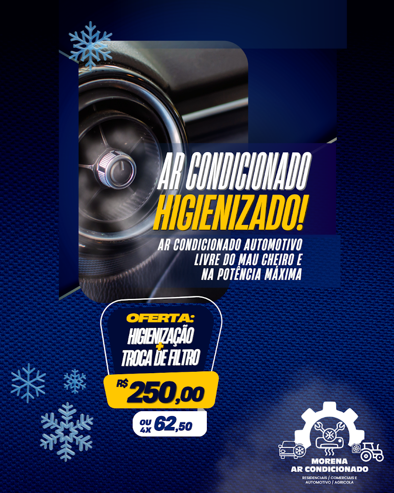 Morena ar condicionado Automotivo