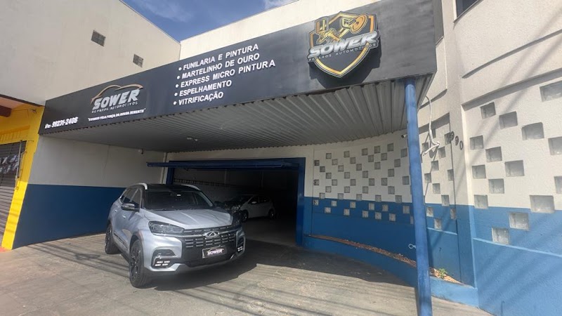 SOWER Reparos Automotivos - Funilaria - Pintura e Vitrificação- Campo Grande MS