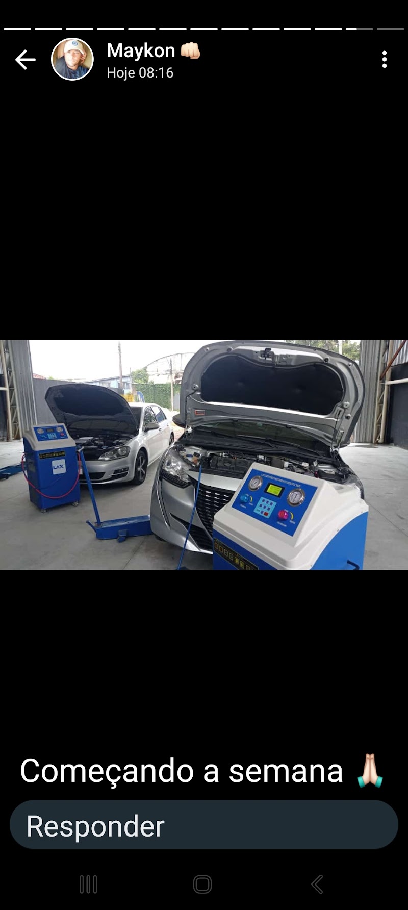 Dinoar ar condicionado automotivo