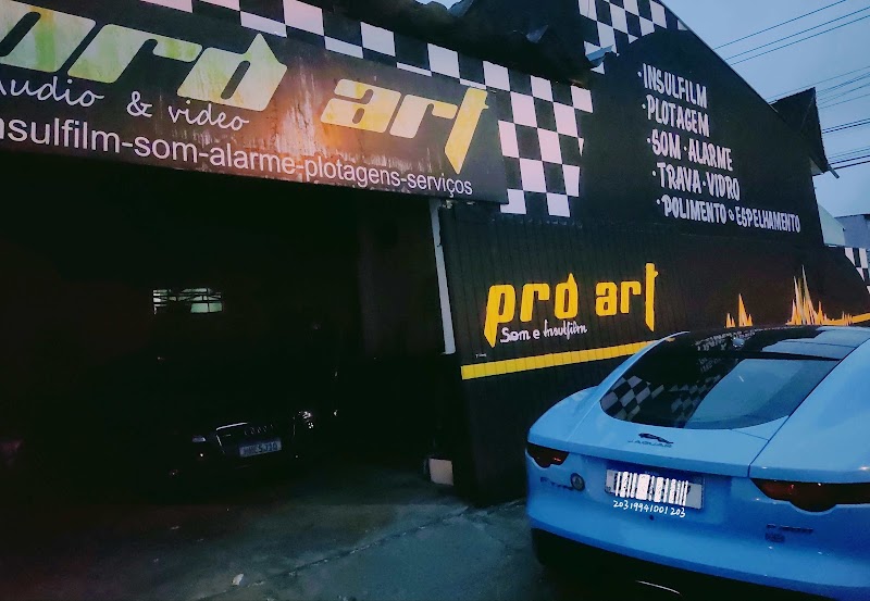 Pró Art insulfilm / plotagem / som / alarmes