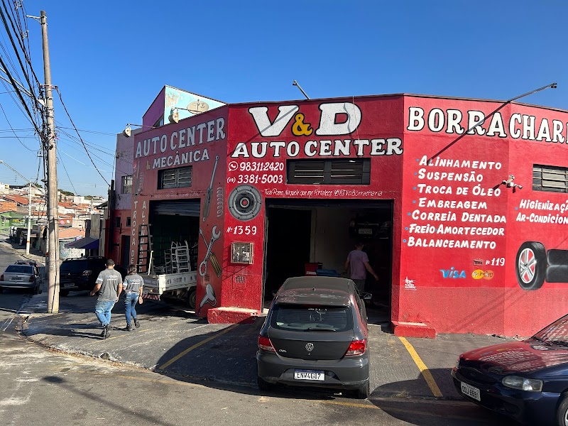 Borracharia Auto Center V&D Alinhamento Balanceamento Suspensão Troca De Óleo