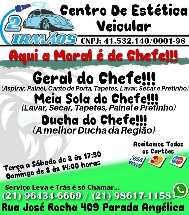 Centro de Estética Veicular Dois Irmãos