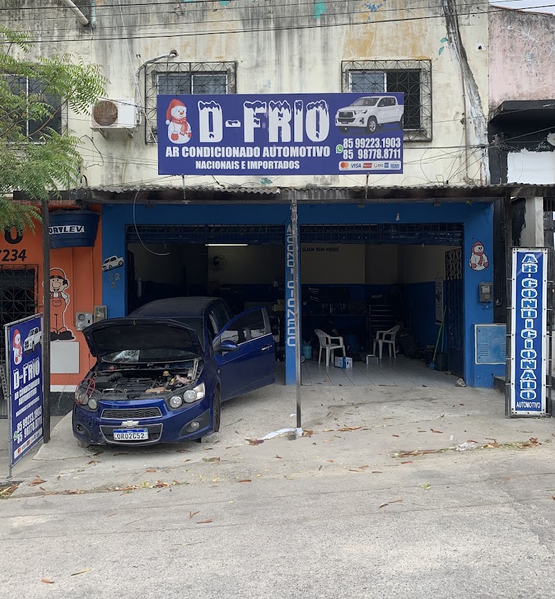 D-Frio Ar condicionado automotivo em Fortaleza