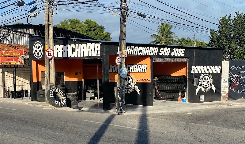 Borracharia São José - vulcanização, reparos, montagem, pneus Novos usados.