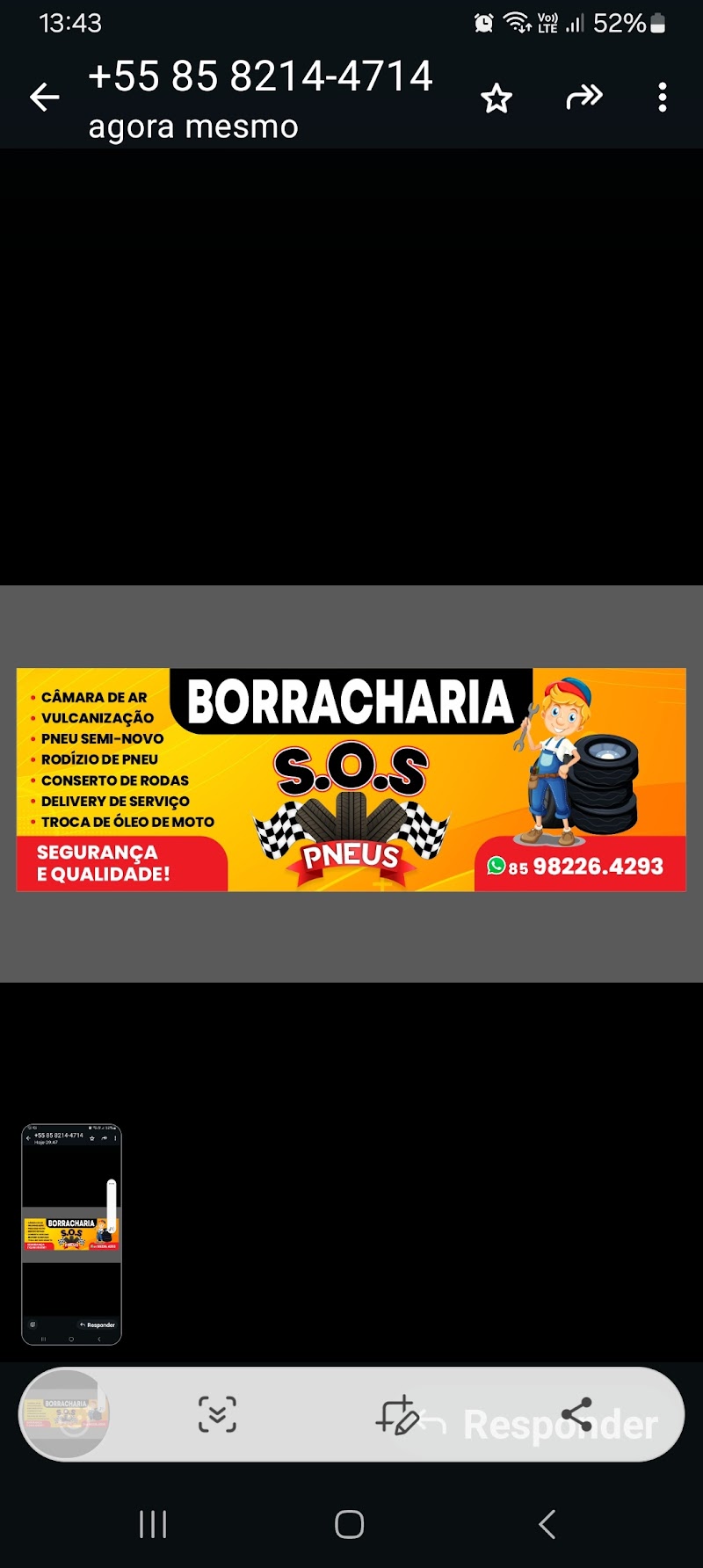 Borracharia S.O.S PNEUS