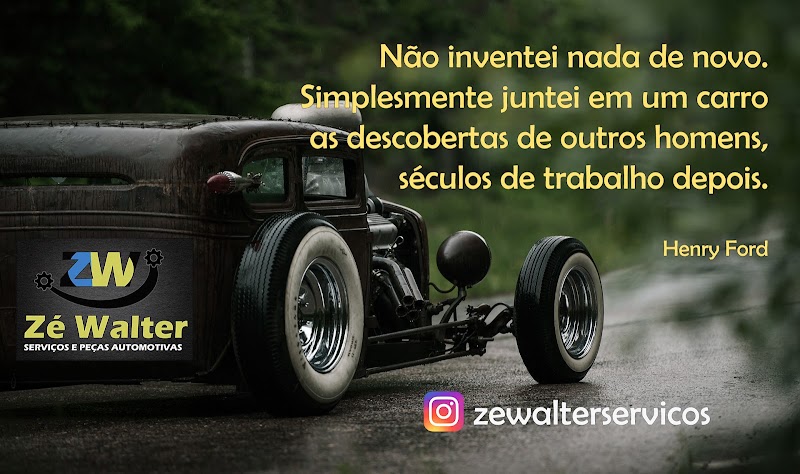 Serviços e Peças Automotivas - Zé Walter