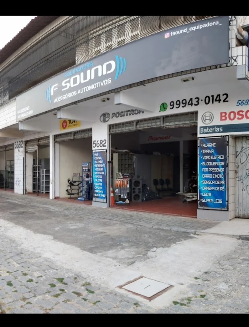 Equipadora F Sound - Acessórios automotivos e Rastreamento veicular