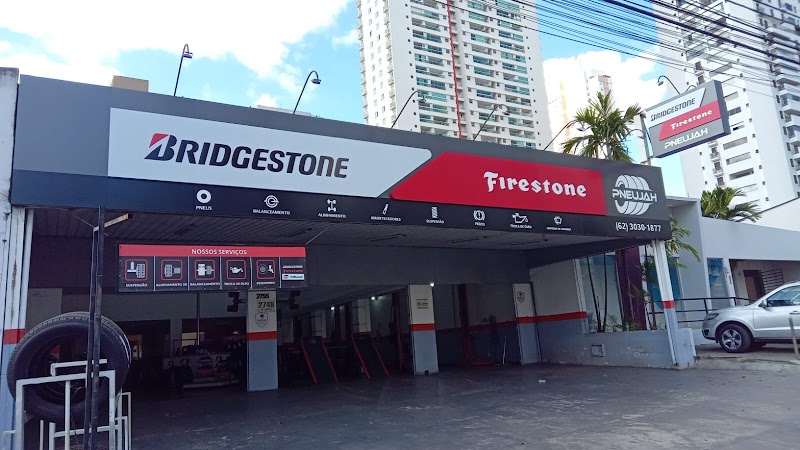 Pneujah Mutirão - Pneus Bridgestone Goiania - Alinhamento - Balanceamento - Troca de Oleo