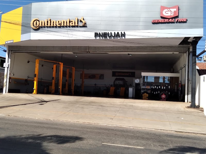 Pneujah T63 - Pneus Continental Goiania - Alinhamento - Balanceamento - Troca de Oleo