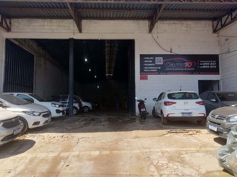 Carro 10 Centro De Repintura Automotiva - Lanternagem/Funilaria e Pintura em Goiânia