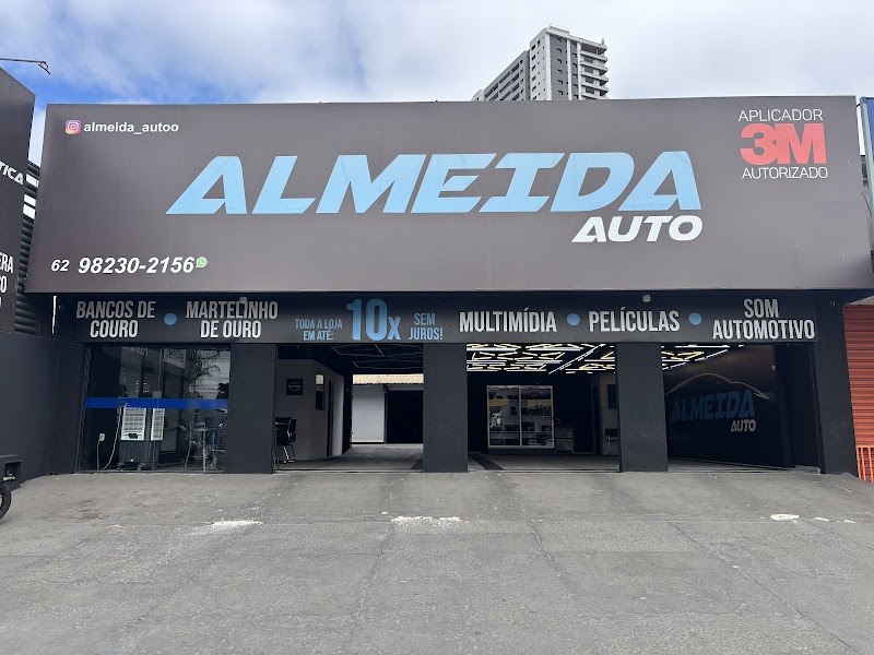 Almeida Auto Estética Automotiva | Central Multímidia | Insulfilm | Som Automotivo em Goiania