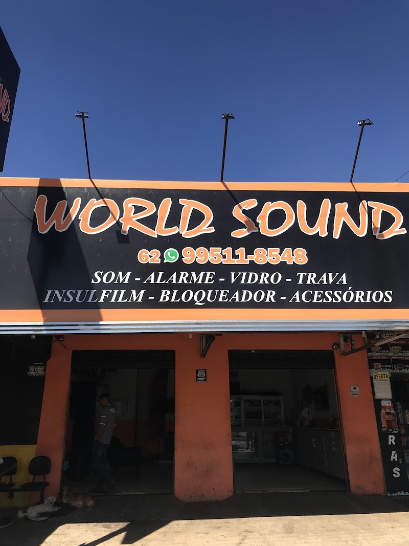 Loja de Som Automotivo em Aparecida de Goiânia - World Sound