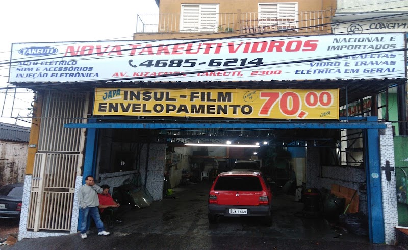 nova takeuti Auto vidros