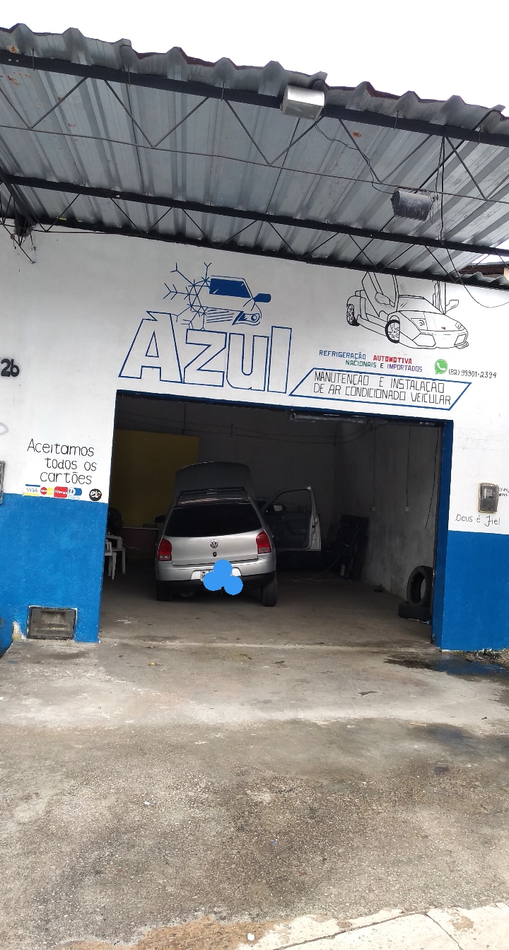 Azul refrigeração automotiva