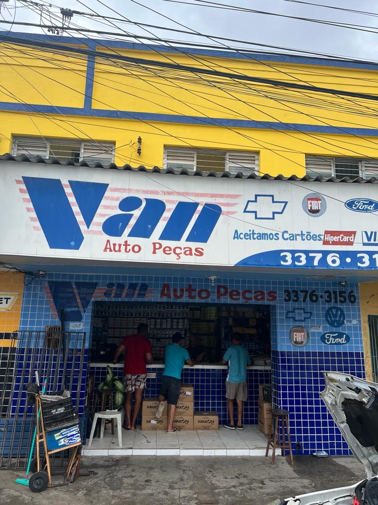 Van auto peças