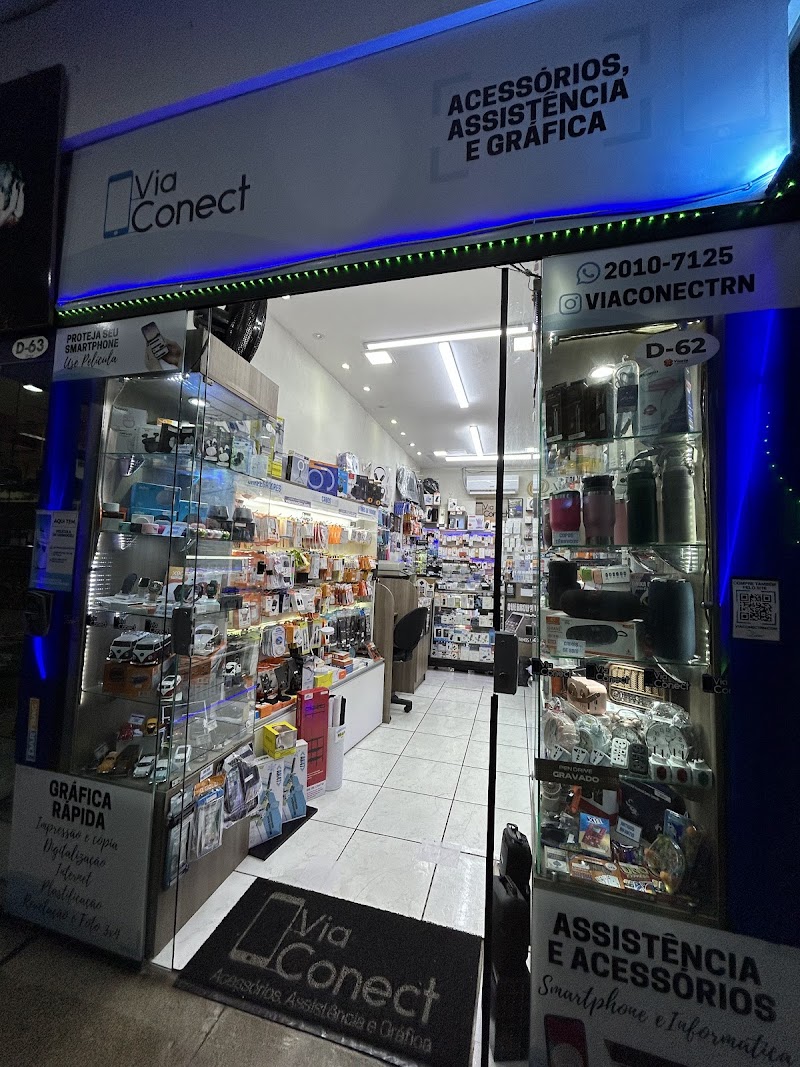 Via Conect - Acessórios, Assistência e Gráfica