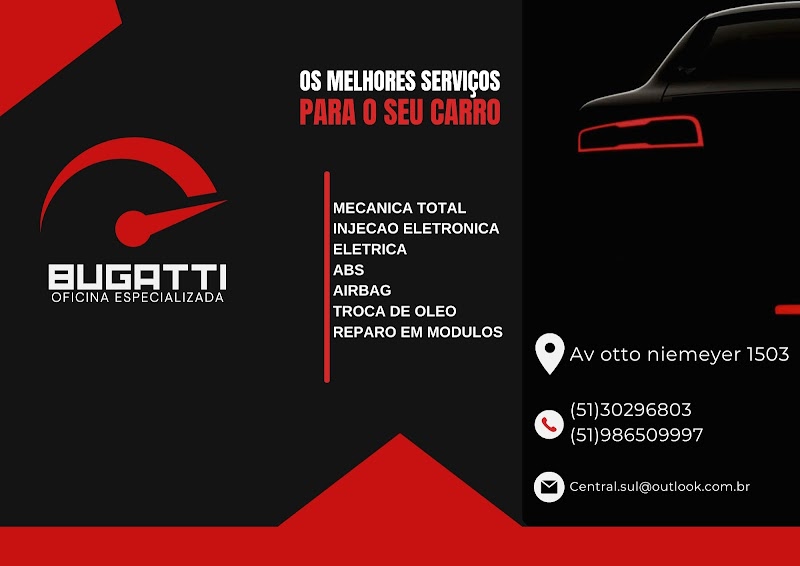 Bugatti Oficina Especializada & Central Sul Módulos