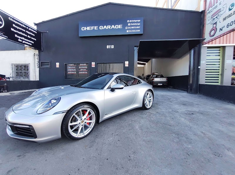 Chefe Garage - Oficina de Estética, Reparos, Chapeação Funilaria e Pintura Automotiva.