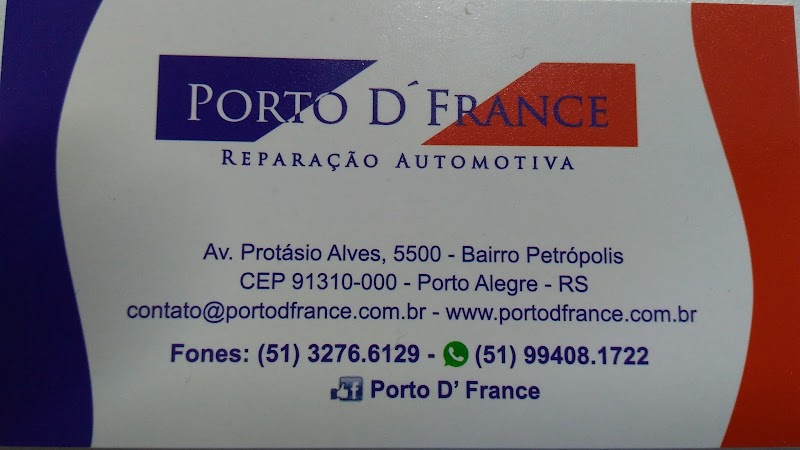 Porto D'France - Oficina Mecânica