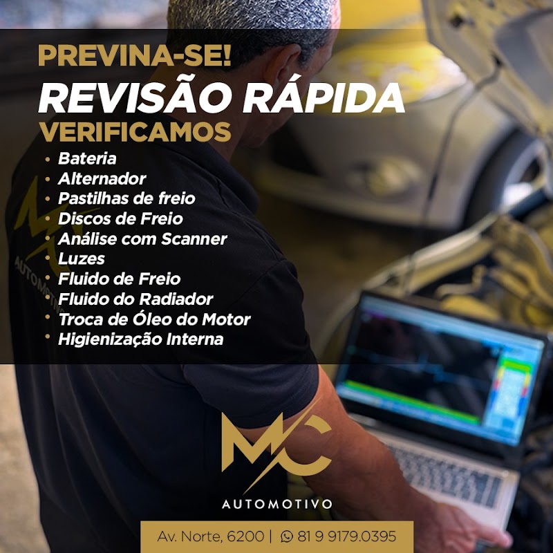 Mc Automotivo - Oficina Mecânica - Revisão Jeep