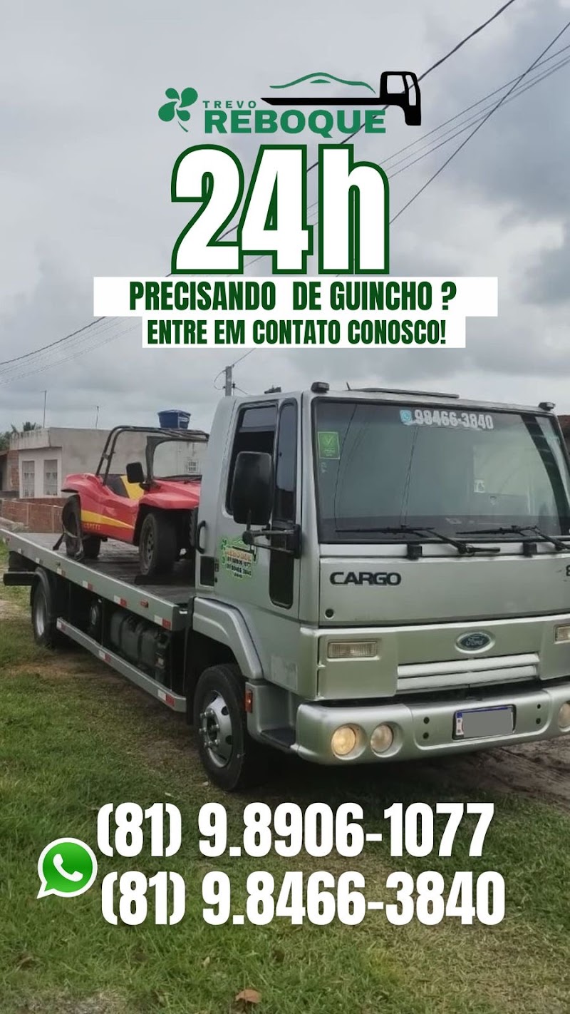 Trevo Reboque Igarassu guincho 24h