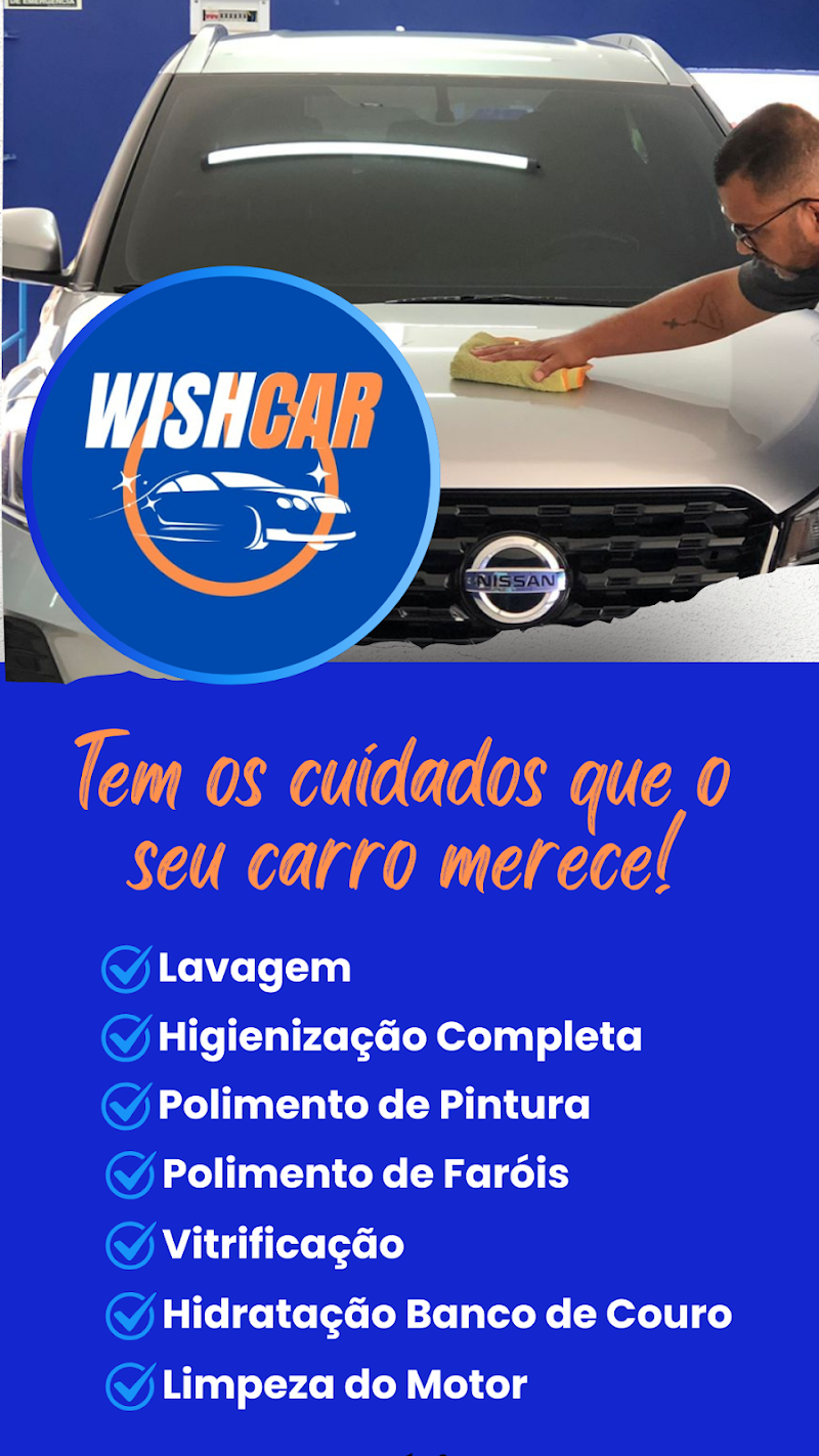 WISHCAR - Centro da Limpeza e Estética Automotiva - Recife-PE.
