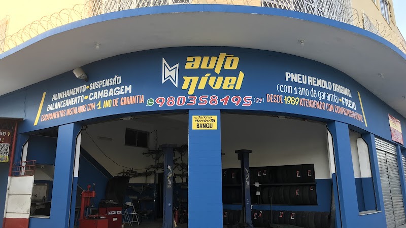 Oficina Auto nível pneus.