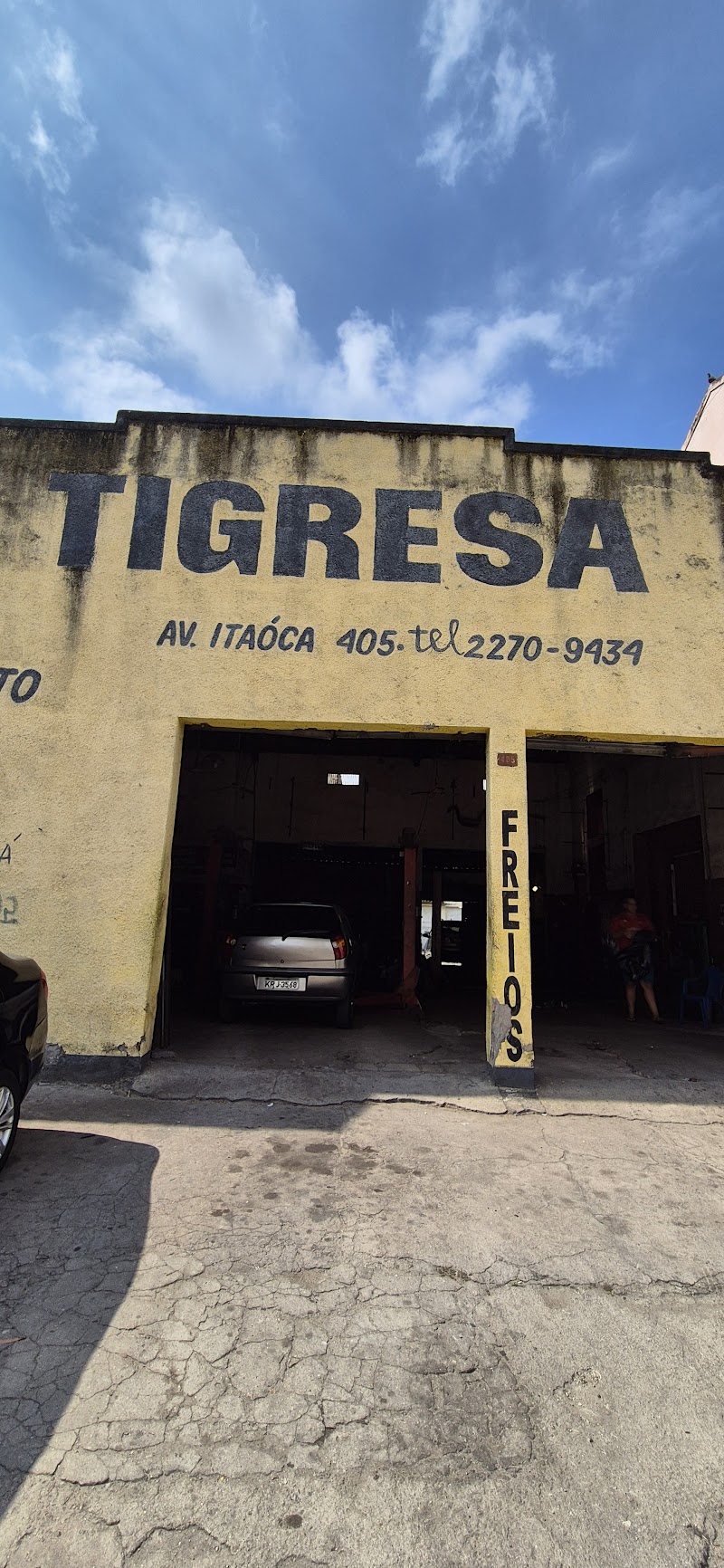 Tigresa alinhamento e balanceamento de pneus, freio.