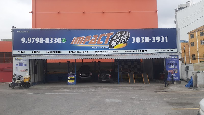 Impacto pneus e rodas Alcântara