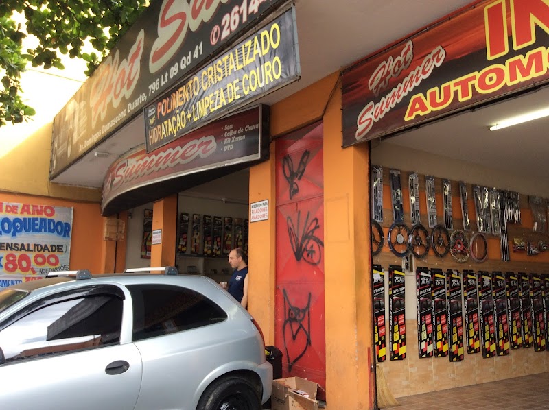 Hot Summer acessórios automotivos - Som-insulfilm.