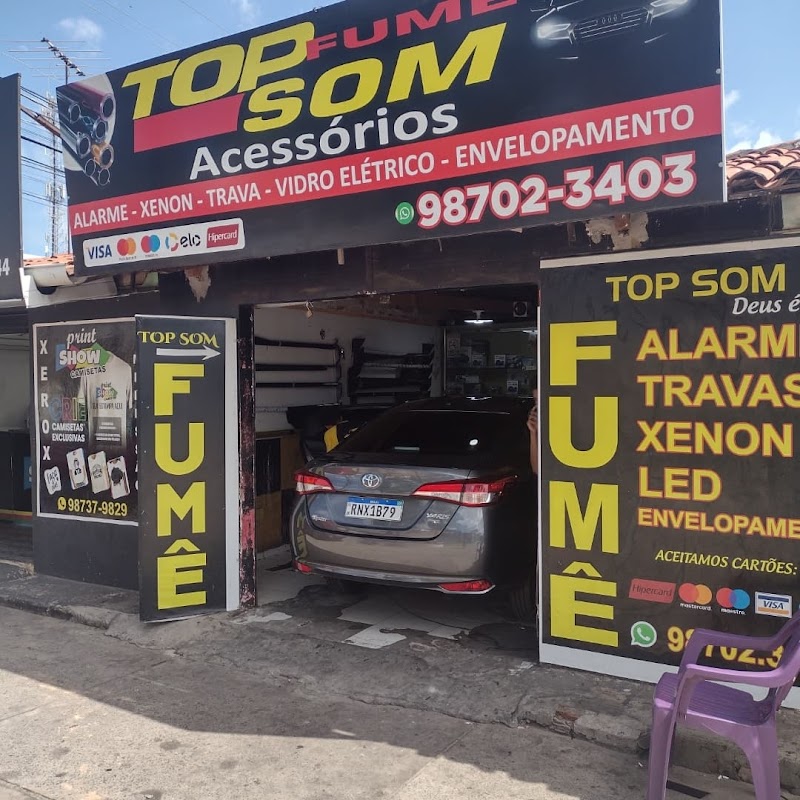 Top Som Fumê Acessorios