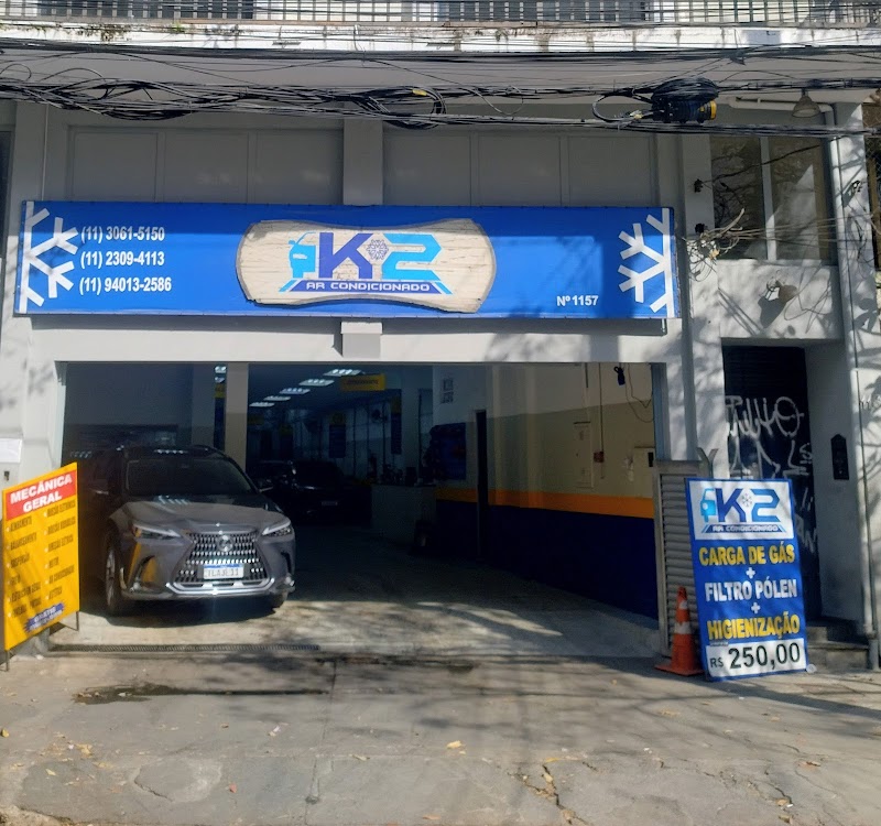 Ar Condicionado Automotivo K2 - Pinheiros
