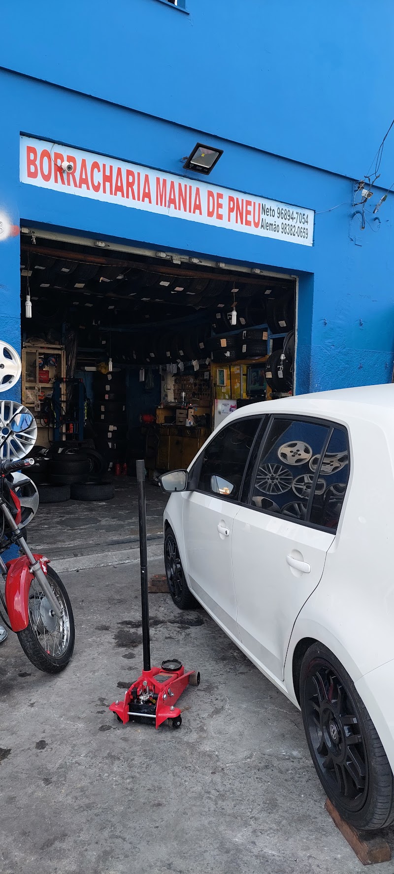 BORRACHARIA MANIA DE PNEU E VULCANIZAÇÃO