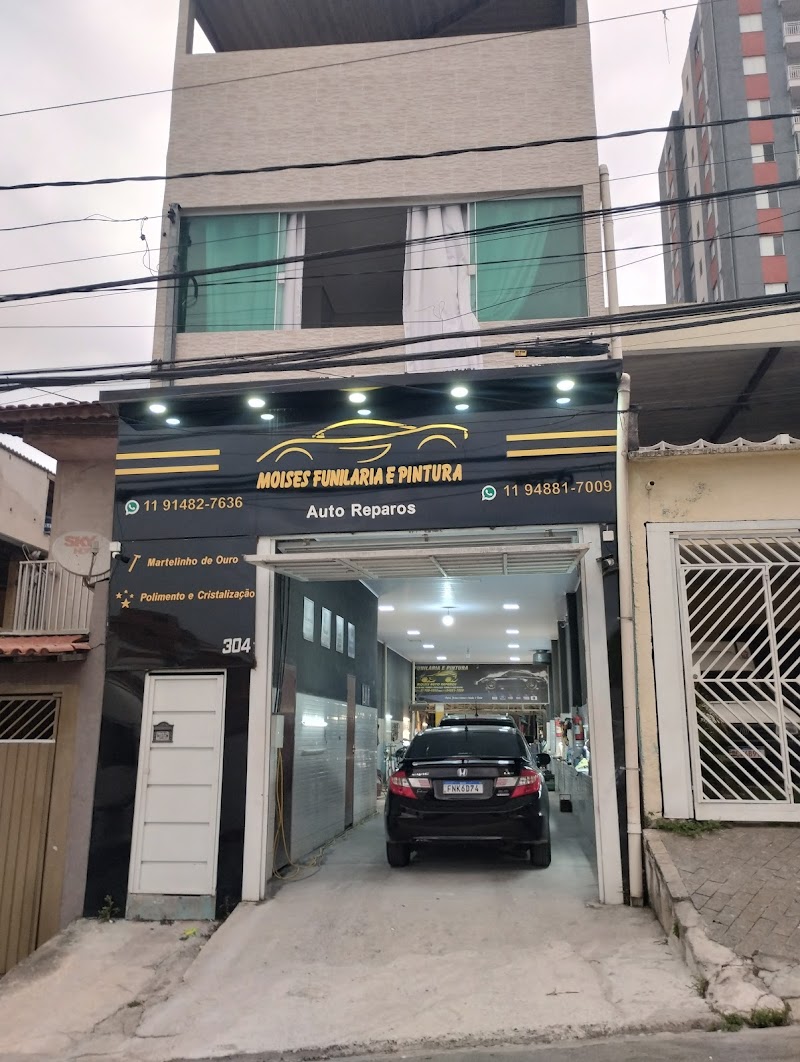 Moisés Alto Reparos - FUNILARIA E PINTURA