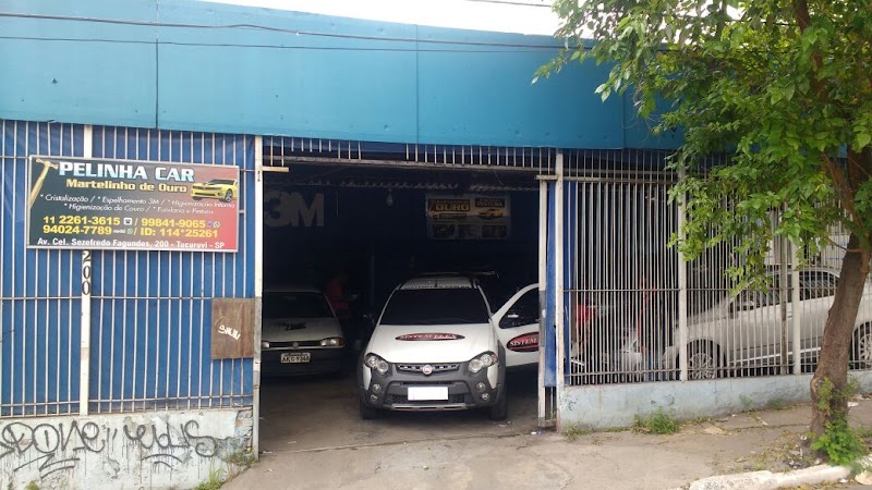 Pelinha Car Martelinho de Ouro , funilaria e pintura