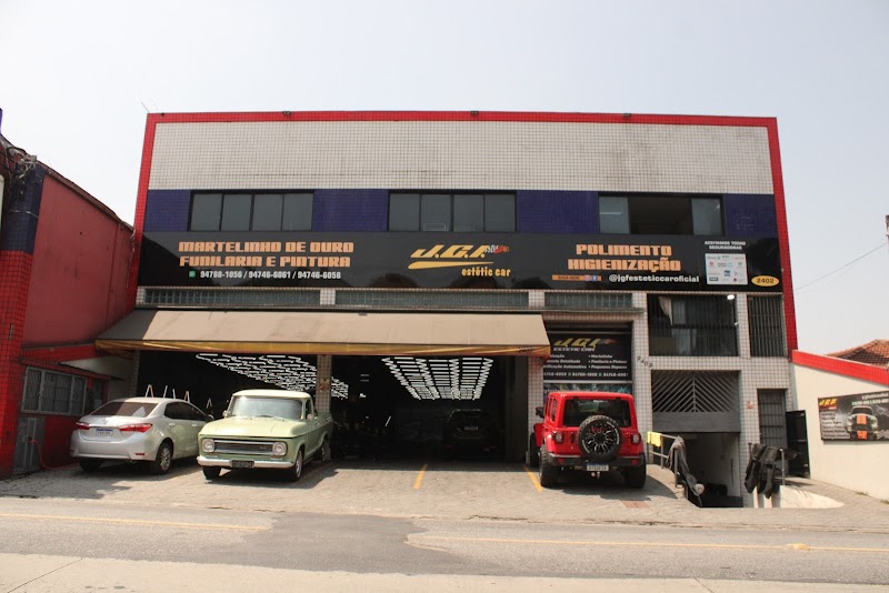 JGF Estetic Car - Martelinho de Ouro, Polimento & Cristalização e Higienização Automotiva!