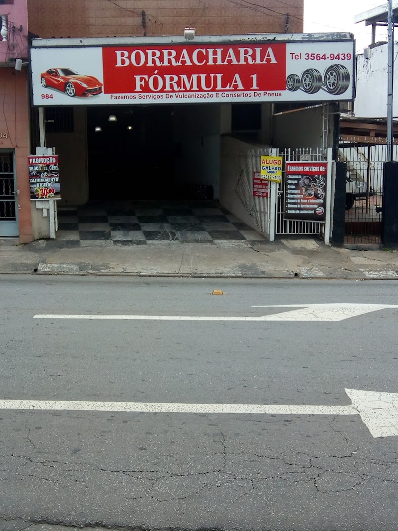 Mecânica e Borracharia F1