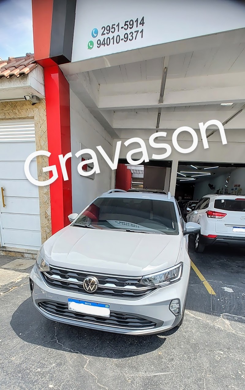 Gravason Som Automotivo, Film, Alarmes, Acessórios. Aplicador Película 3M, Pioneer CarPlay, Android Auto - 53 Anos de mercado